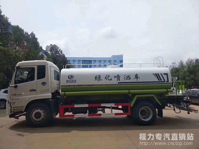 国六东风天锦10方绿化喷洒车