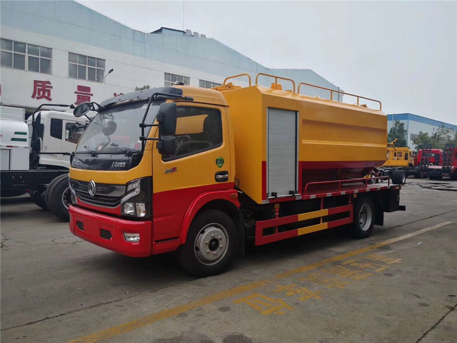 国六凯普特8方清洗吸污车