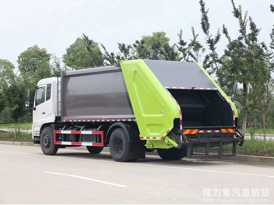 东风天锦14方国六压缩式垃圾车配置