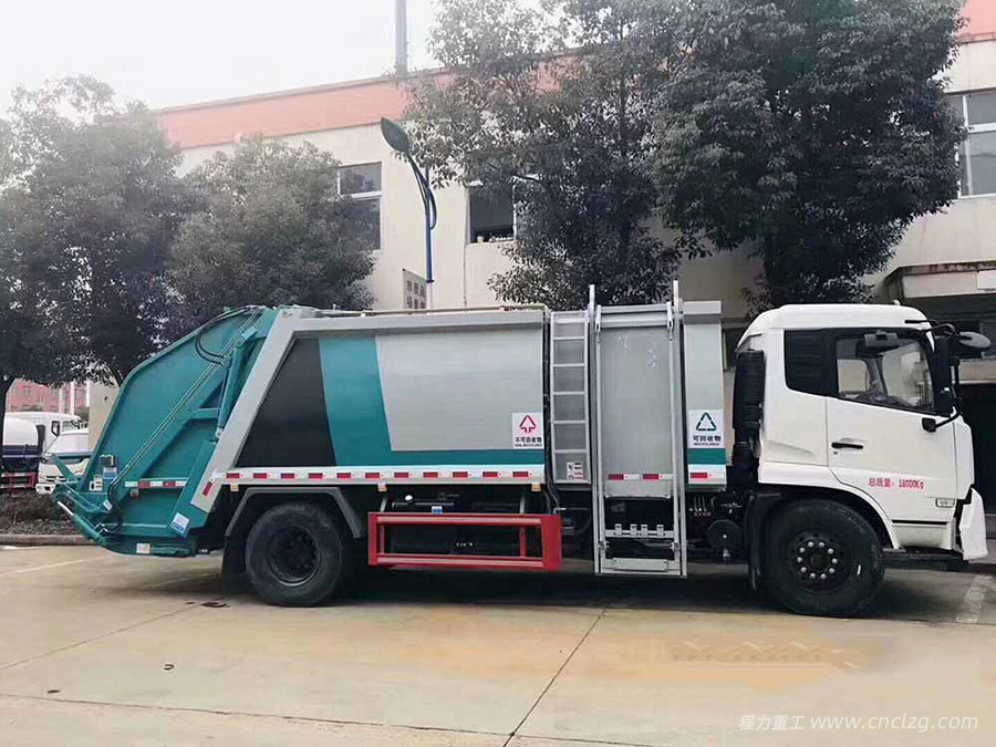 国六7方东风天锦分类分捡垃圾运输车